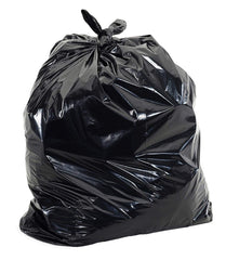 Aluf Plastics paquete frontal mostrando 50 bolsas robustas y tamaño 65 galones