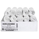 Aluf Plastics front packaging showing compact 1000-count roll and value