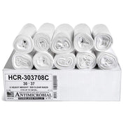 Aluf Plastics front packaging showing 500-pack and clear bags benefit visibility