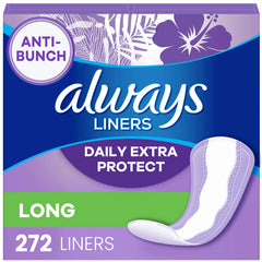 Always paquete frontal con diseño y cantidad clara, protección visible