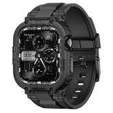 amBand funda frontal para Apple Watch 46mm con perfil táctico y protección