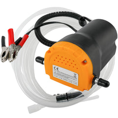 Amarine Made front view of compact 12V oil extractor, portable for quick oil changes