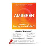 Amberen frente del empaque mostrando 60 días y alivio multi-síntoma