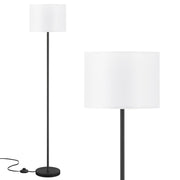 Ambimall floor lamp front view showing sleek silhouette and neutral look