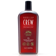 American Crew envase frontal 33.8 fl oz que muestra presentación y beneficio práctico