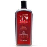 American Crew bote frontal 33.8 fl oz mostrando tamaño y marca para ahorro