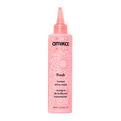 amika flash instant shine mask front packaging highlighting quick treatment benefit