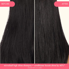 amika detalle de la etiqueta mirrorball con ingredientes y beneficios