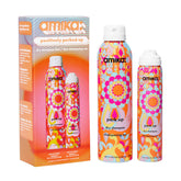 Amika front packaging showing both full and travel size for quick gifting benefit
