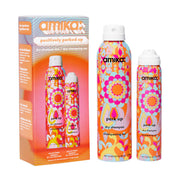 Amika front packaging showing both full and travel size for quick gifting benefit