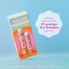 Amika travel size held in hand highlighting on-the-go convenience and portability