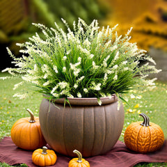 Ammyoo primer plano del follaje realista que aporta verdor sin mantenimiento