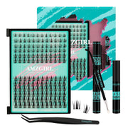 AMZGIRL paquete frontal del kit mostrando 144 clusters y herramientas, ideal para empezar