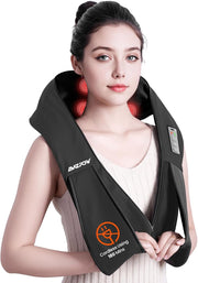 AMZPONY front view showing ergonomic shawl design and easy controls for convenience