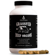 Ancestral Supplements front packaging showing whole-organ formula and benefits