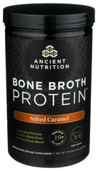 Ancient Nutrition batido salted caramel cremoso como snack proteico