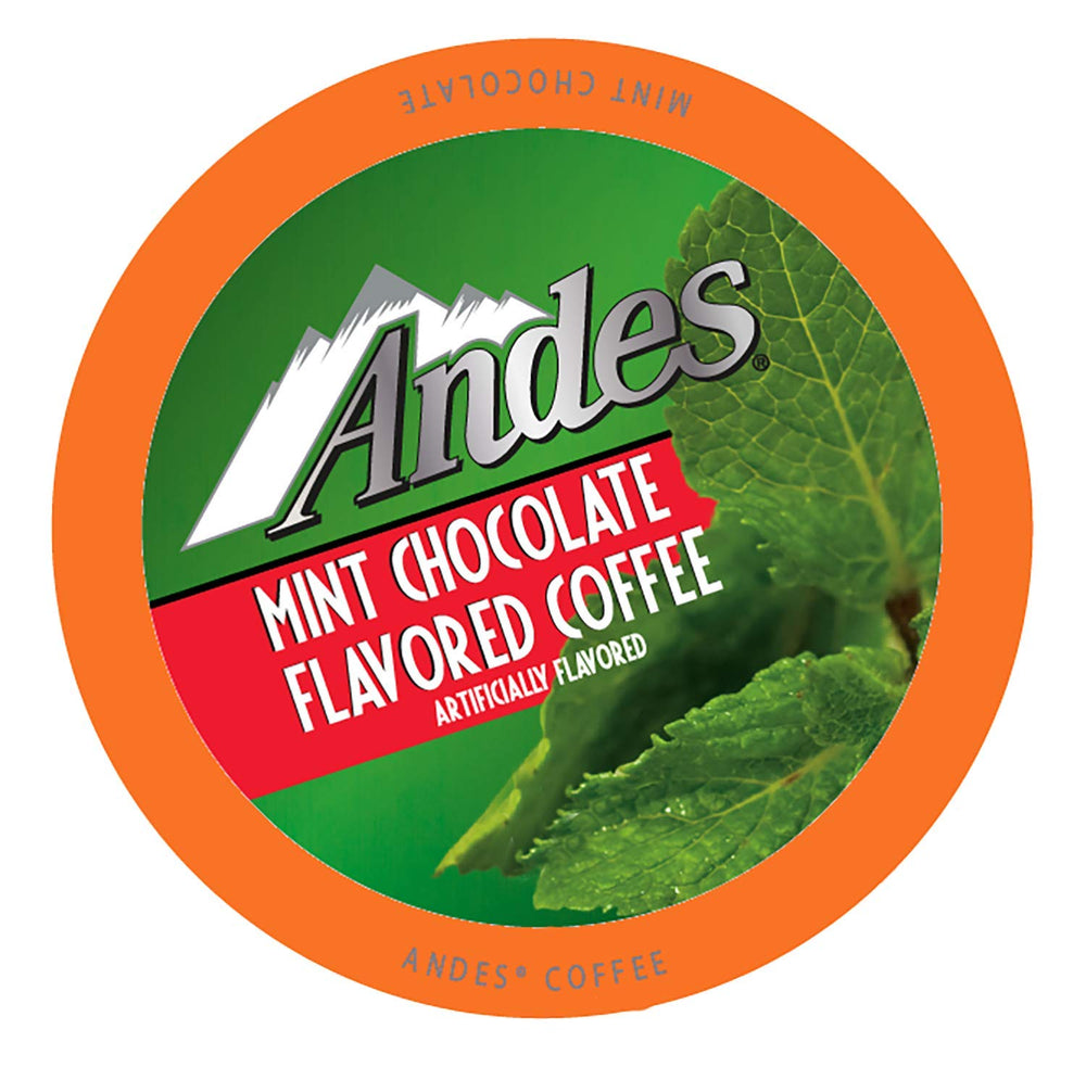 Andes cápsula frontal mostrando diseño y logo, conveniencia en cada porción