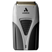 andis ts-2 front view showing compact shaver and ergonomic grip benefits precision