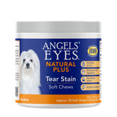 Angels' Eyes empaque frontal mostrando 90 masticables y beneficios