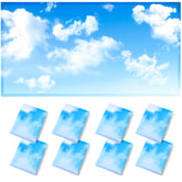 ANGSYLTH front pack of eight 4x2 ft covers showing product and pattern benefits