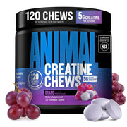 Animal front packaging showing sour grape chews and benefits