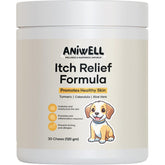 Aniwell front packaging jar showing product and benefits