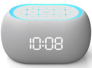 ANJANK vista frontal del reloj despertador con pantalla clara y control fácil