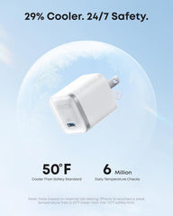 Anker cable USB-C incluido de 1,8 m para carga y transferencia fiable