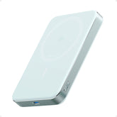 Anker MagGo front view showing slim profile and matte finish for portability