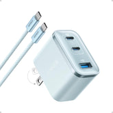 Anker Nano 70W front view showing compact charger design and high-power capability
