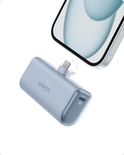 Anker Nano front packaging showing compact charger and branding, highlights portability