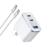 Anker Nano front view showing compact design and fast charging convenience