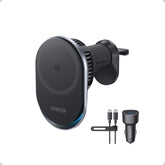 Anker Prime front view showing MagSafe mount and stable grip benefit