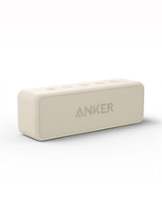 Anker Soundcore 2 vista frontal mostrando altavoz y rejilla, sonido potente y compacto