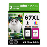 Ankink 67XL caja frontal mostrando el pack y ahorro