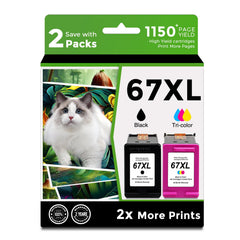 Ankink 67XL caja frontal mostrando el pack y ahorro