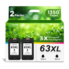 Ankink front packaging 63XL two-pack showing value and compatibility