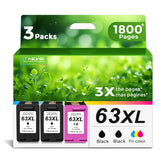 ankink vista frontal del embalaje con pack 63XL y ahorro