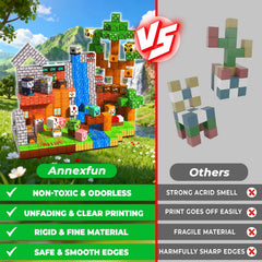 Children using Annexfun blocks building tower to encourage STEM play