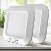 ANOTEK vista frontal de la luz de techo con sensor, encendido inmediato