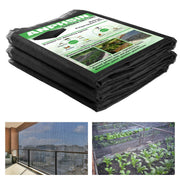 ANPHSIN front view of black 10x20ft garden net showing full coverage benefit