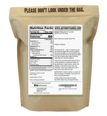 Anthony's close-up seeds texture highlighting gel potential and consistent quality
