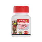 Antinol front packaging showing 60 soft gels and clear dosing benefits