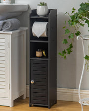 AOJEZOR front view of freestanding holder showing compact footprint and accessibility