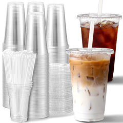 AOZITA vista frontal del empaque con 100 vasos, conveniencia para eventos