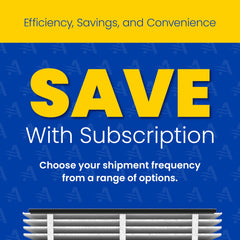 AprilAire filtro instalado en purificador demostrando mejora del flujo de aire