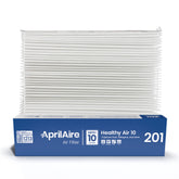 AprilAire front packaging showing two-pack and model details for quick identification