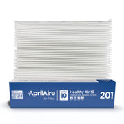 AprilAire front packaging showing two-pack and model details for quick identification