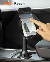 APPS2Car close-up of telescoping long arm highlighting adjustable reach benefit