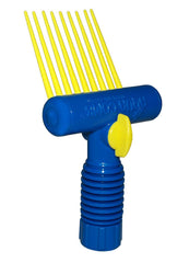 Aqua Comb vista frontal mostrando diseño duradero y limpieza eficiente